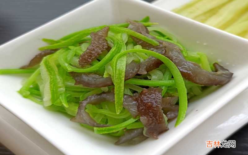 茭瓜拌海参