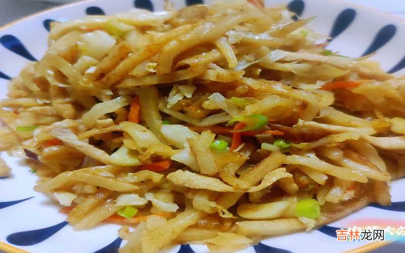 肉丝炒饼
