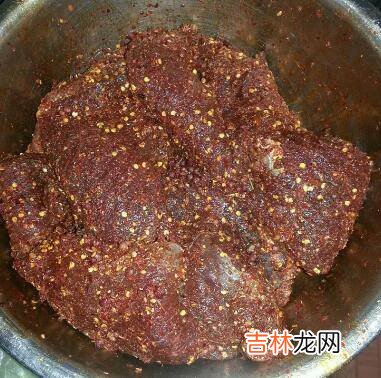 如何腌制风吹牛肉