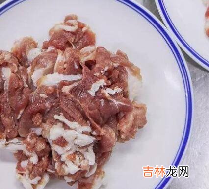 鸡蛋炒肉片怎么腌肉