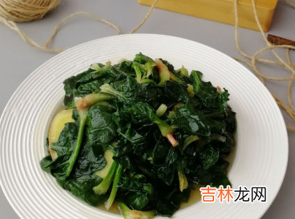 菠菜青炒怎么炒