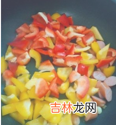 黄红辣椒怎么炒