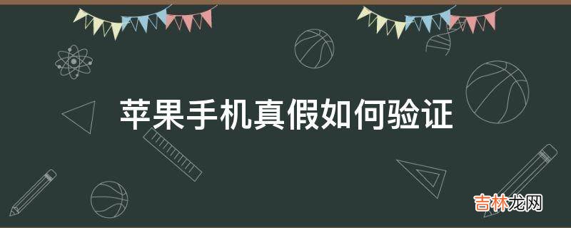 苹果手机真假如何验证?