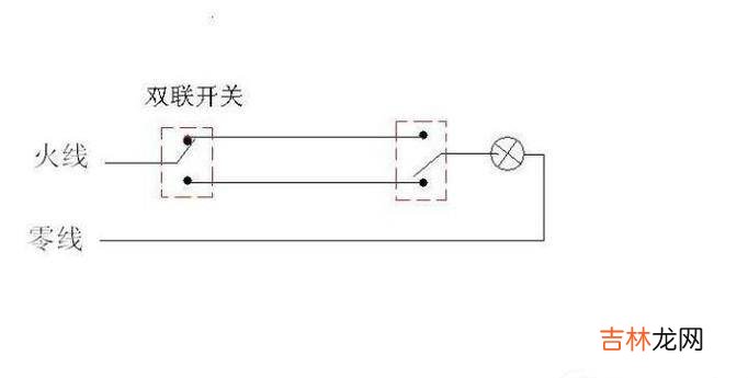 双控单开开关怎么布线?