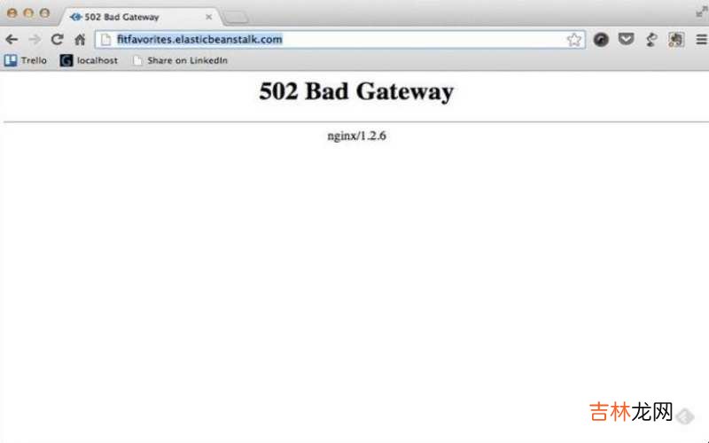 502 bad gateway是什么意思?