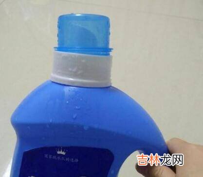 蓝月亮洗衣液怎么打开瓶盖