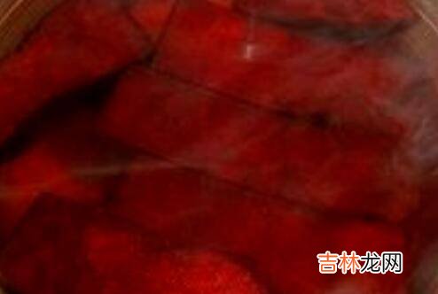 牛血怎么做成血块