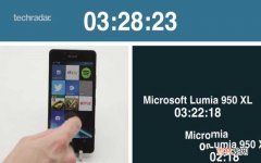 Lumia 950与950 XL速度比拼 lumia950xl和950对比