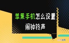 苹果手机自定义闹铃的设置教程 iphone6s怎么给闹钟设置铃声