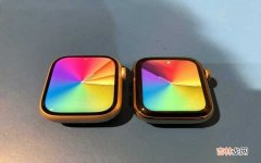 Apple Watch S7与S6实物对比 s6和s7的区别大不大