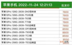 iPhone13系列报价解析 苹果13pro价格最新报价表