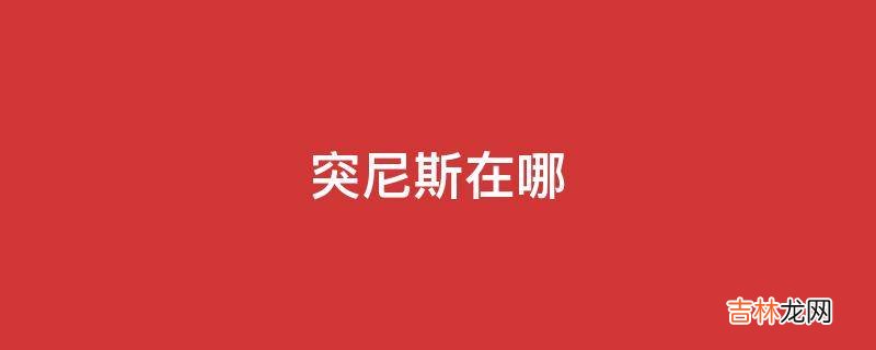 突尼斯在哪