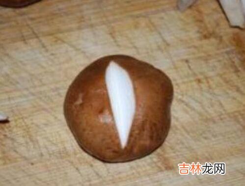 香菇十字花切法