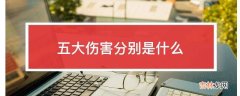 五大伤害分别是什么