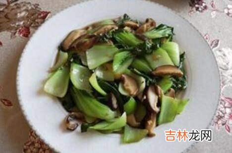 青菜香菇怎么炒