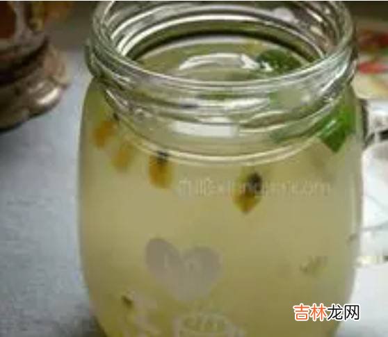 百香果薄荷蜂蜜水做法