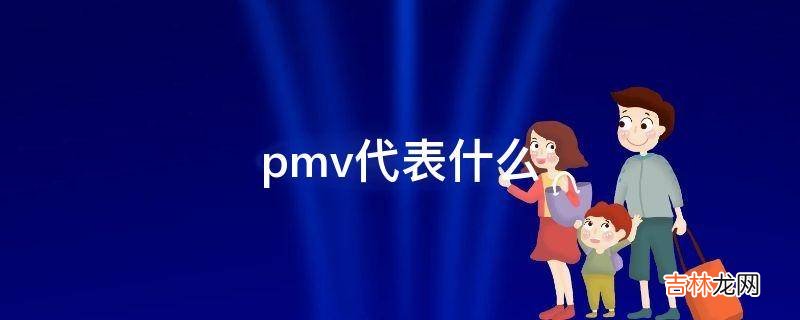 pmv代表什么