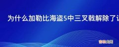 为什么加勒比海盗5中三叉戟解除了诅咒后威尔特纳没有死