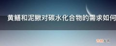 黄鳝和泥鳅对碳水化合物的需求如何?