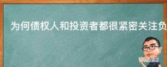 为何债权人和投资者都很紧密关注负债股权比率?