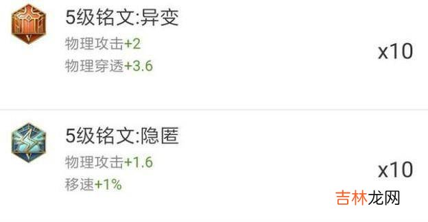王者荣耀中的百穿符文适用于什么英雄?