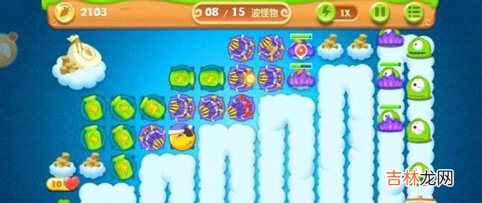 保卫萝卜2第58关金萝卜+水晶萝卜攻略?