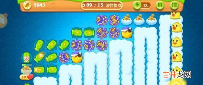 保卫萝卜2第58关金萝卜+水晶萝卜攻略?