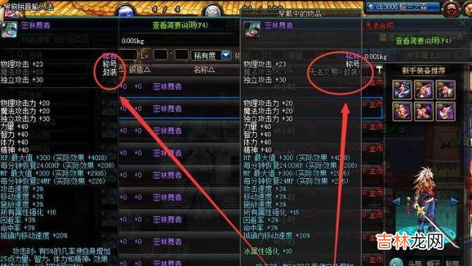 地下城称号怎么封装?