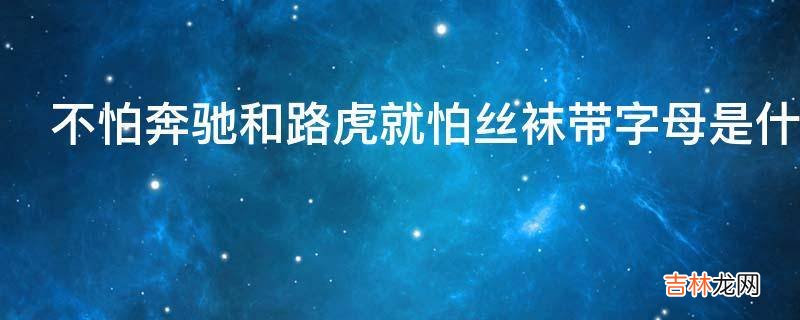 不怕奔驰和路虎就怕丝袜带字母是什么意思?