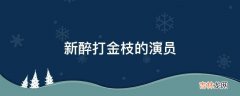 新醉打金枝的演员?