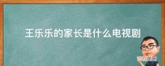 王乐乐的家长是什么电视剧?