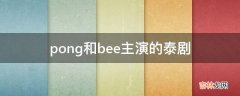 pong和bee主演的泰剧?