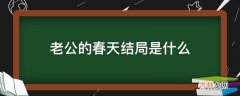 老公的春天结局是什么?