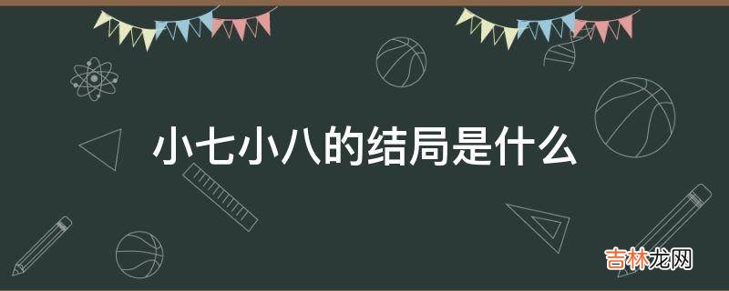 小七小八的结局是什么?