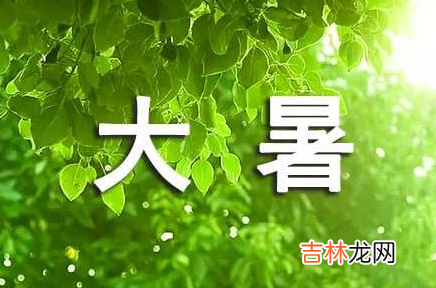 大暑出生的人命硬 大暑节气养生妙招