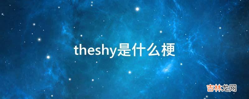 theshy是什么梗?