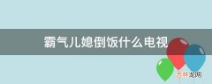 霸气儿媳倒饭什么电视?