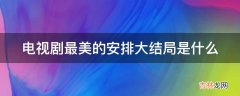 电视剧最美的安排大结局是什么?