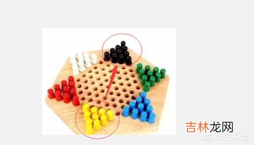 跳棋该怎么玩（2人拔河跳棋怎么玩图解)