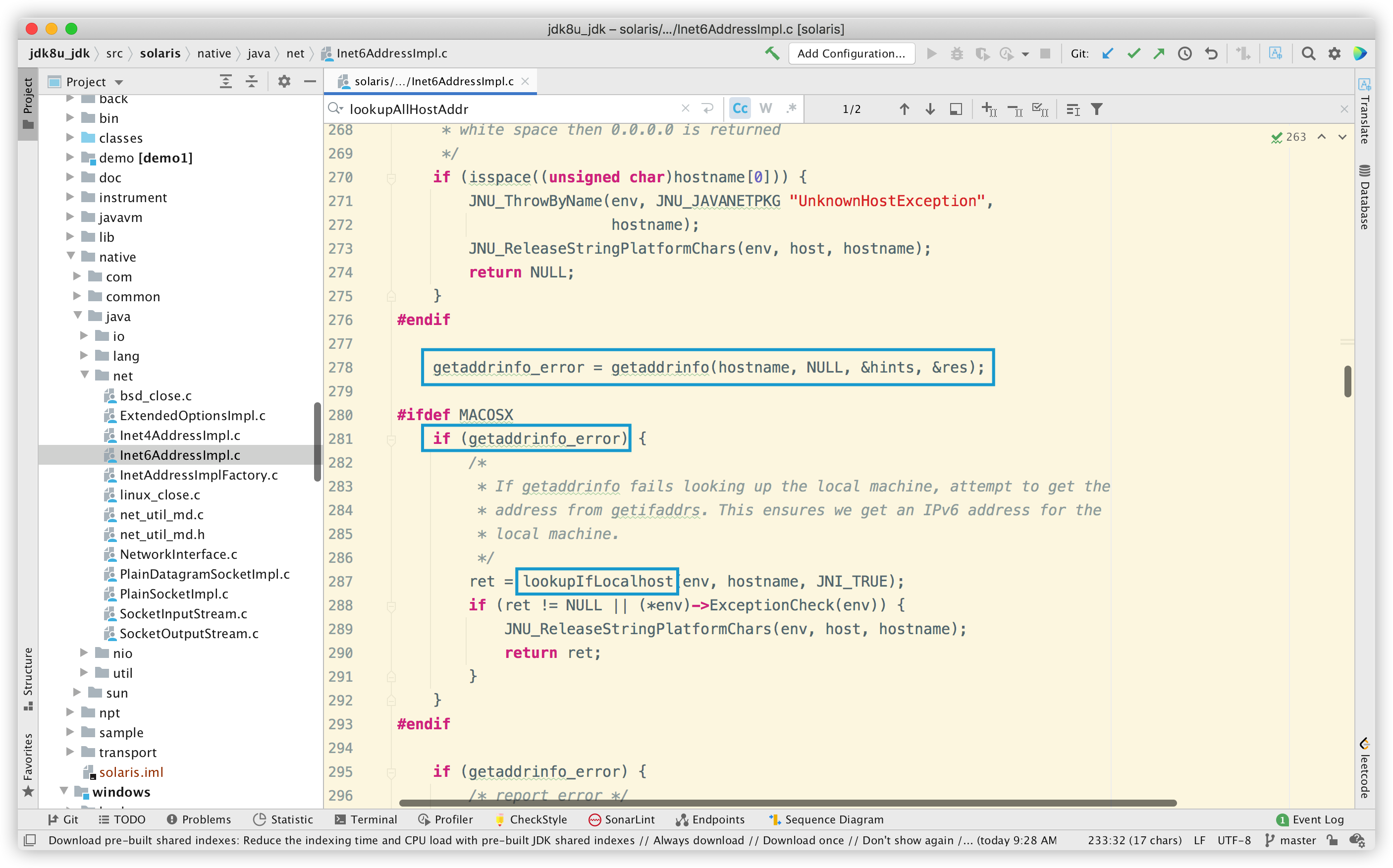 InetAddress.getLocalHost 执行很慢？