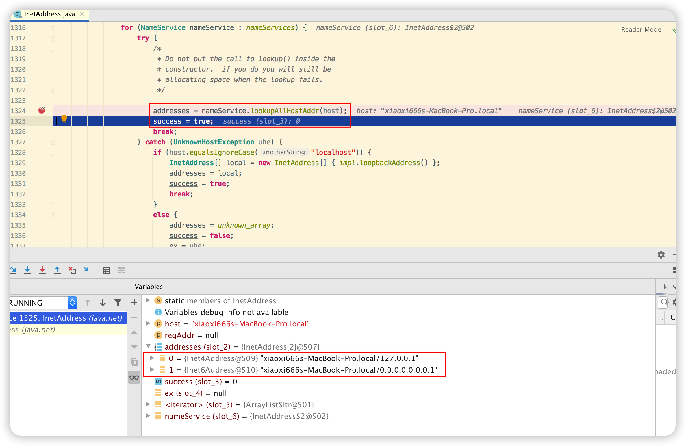 InetAddress.getLocalHost 执行很慢？