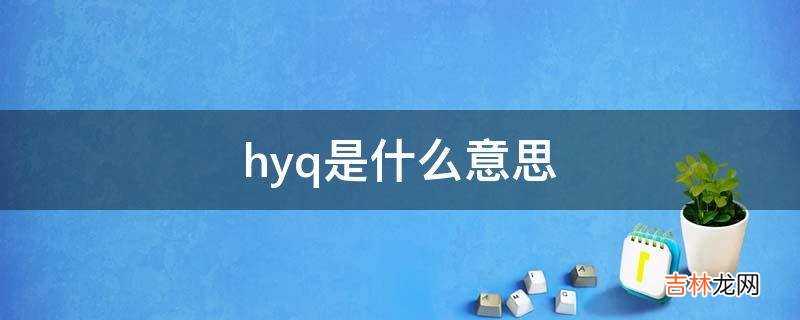 hyq是什么意思?