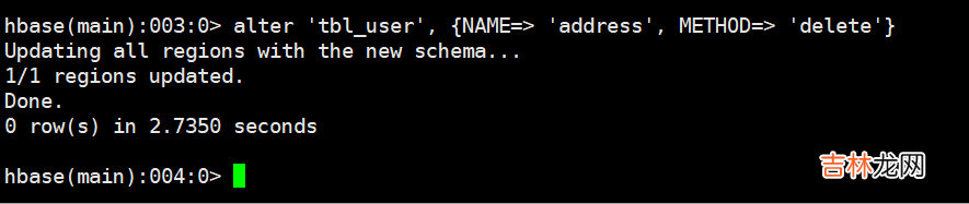 HBase1.4.6安装搭建及shell命令使用