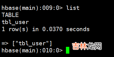 HBase1.4.6安装搭建及shell命令使用