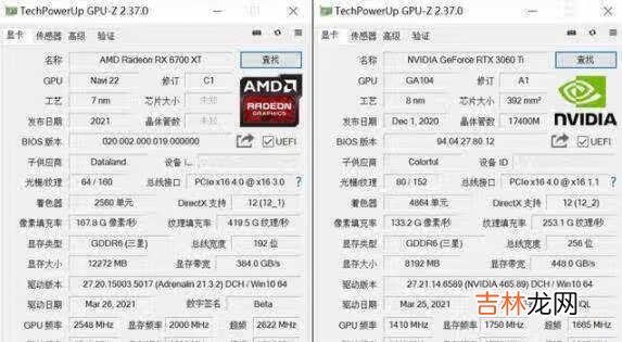 3060Ti和6700XT选哪个_3060Ti和6700XT差距