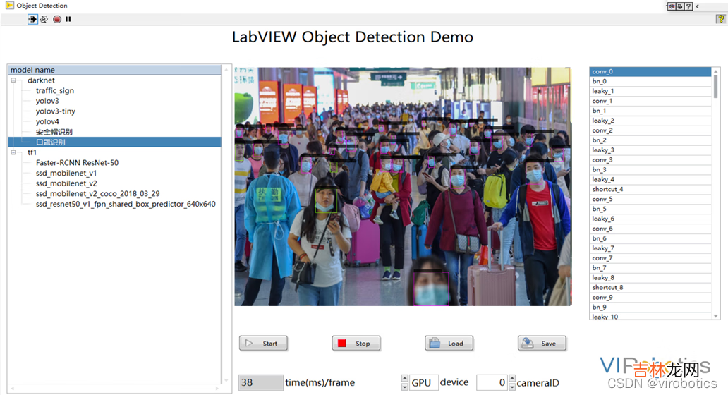 Object Detection 手把手教你使用LabVIEW OpenCV dnn实现物体识别含源码