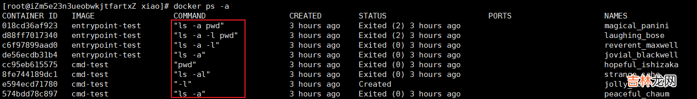 Docker | dockerfile构建centos镜像,以及CMD和ENTRYPOINT的区别