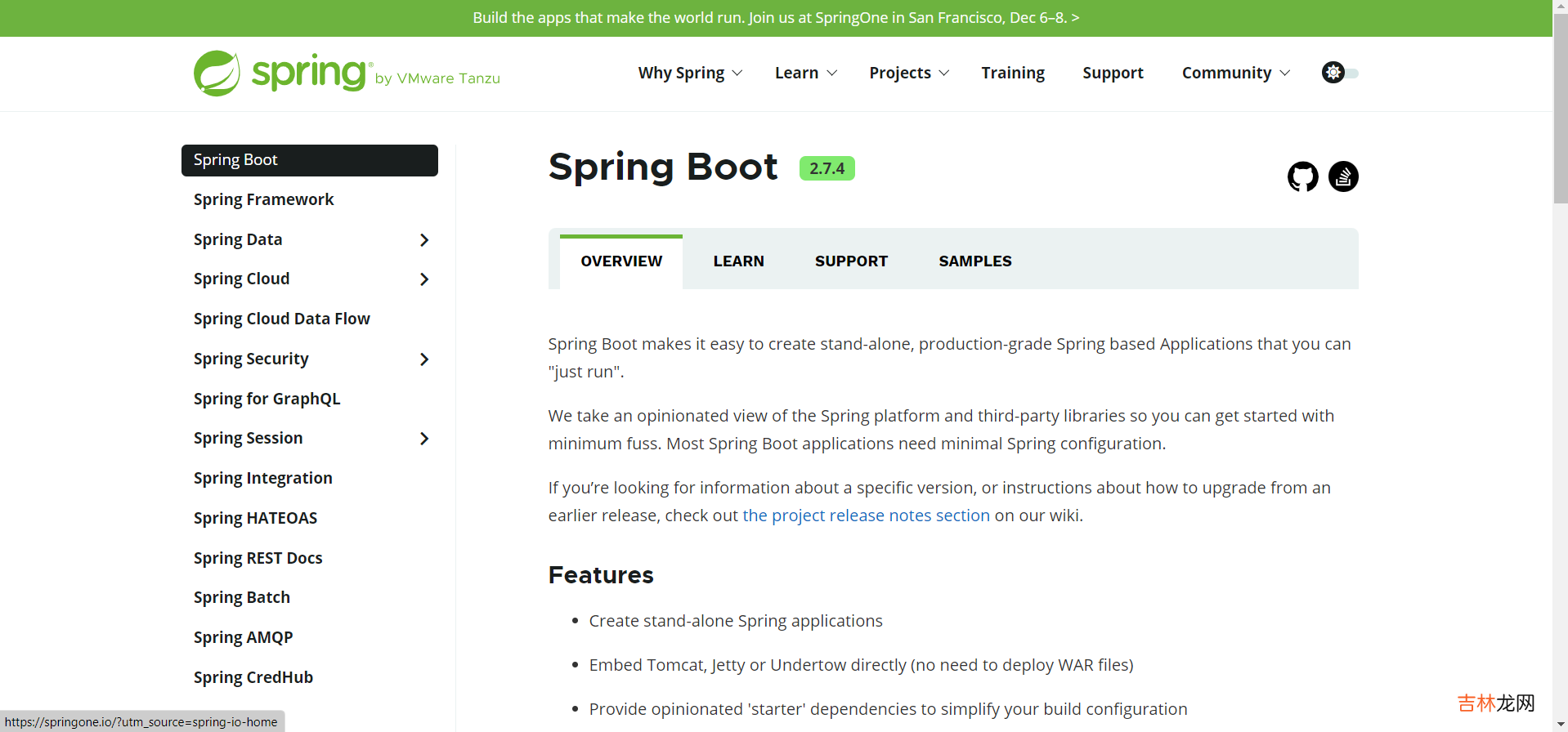 一篇文章带你掌握主流办公框架——SpringBoot