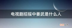 电视剧招摇中姜武是什么人?