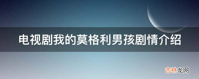 电视剧我的莫格利男孩剧情介绍?